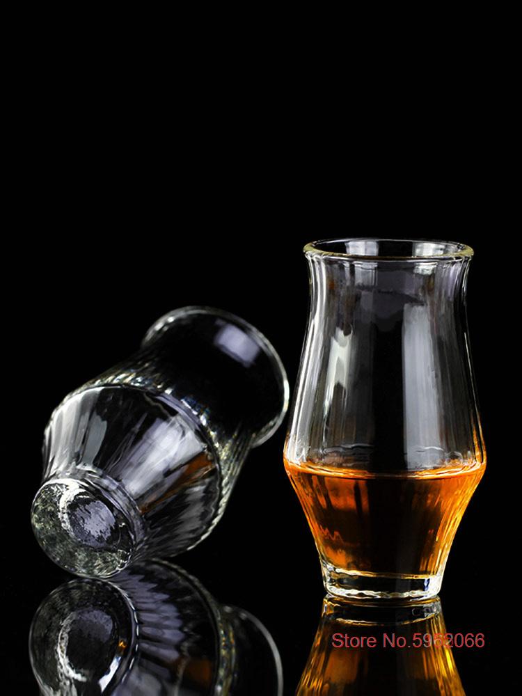 Chamvin Design Work YAMAZAKURA Whiskey Cup Music Japanese Style Wire Wine Glass Tulip Cognac Brandy Copita Nosing Sake Wineglass