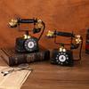 Ren ,Home ,For Figurine Telephone Ornament Decorative Props Vintage Phone For hotel decoration, decorative items