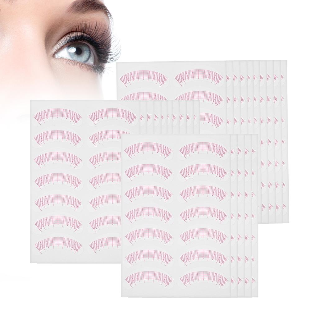 175 Pairs Eyelash Extension Sticker Eye Positioning Tips Sticker Lash Mapping Stickers