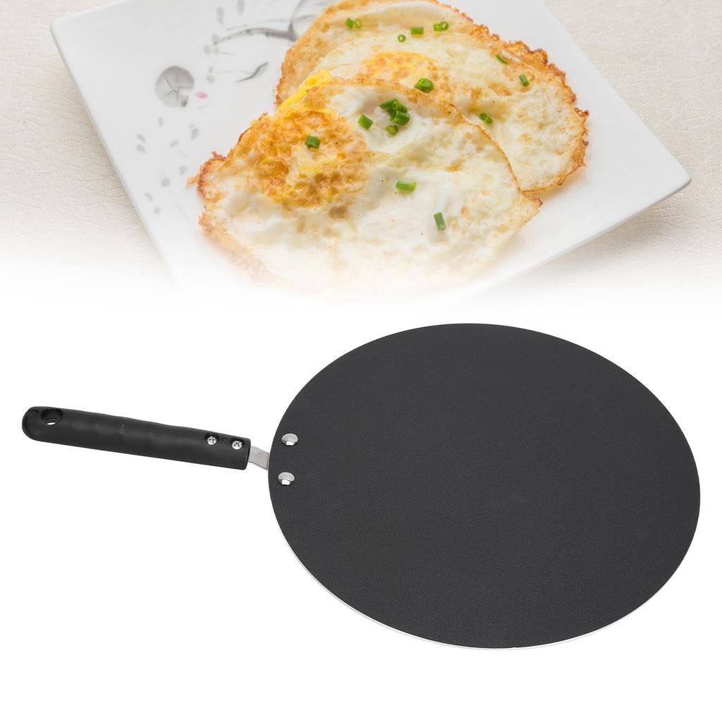Padella antiaderente per crepes da piano cottura, padella per pancake, piastra per fornelli a gas, uova, pane, torte, crepes, chapati