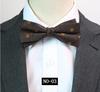 Pattern Bow Tie Men'S Banquet Business Wedding Groom Best Man Gentleman'S Dress Studio Burgundy Navy Bow