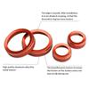 Trim Ring Knob Circle A/C &Audio Volume Knob Aluminum Alloy Corrode Or Peel