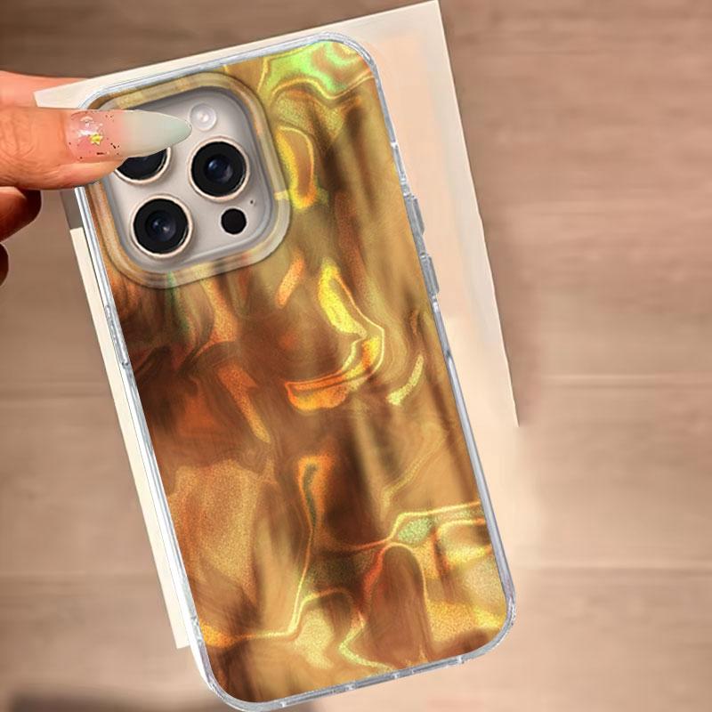 For iPhone 16 15 13 Plus Pro Max 14 Pro 7 8 Plus SE XS XR 5G Phone Cover Brown Gradient For iPhone 16e Silicone Soft Back Bags