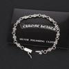 China Kroxing Thai Silver Retro Switch Cross Bracelet Personality Classic Hip Hop Punk Style Jewelry Bracelet