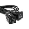 USB QC3.0 Charger+PD for VW Jetta MK6 2010-2014 and Golf GTI R-Line 2006-2013 MK5