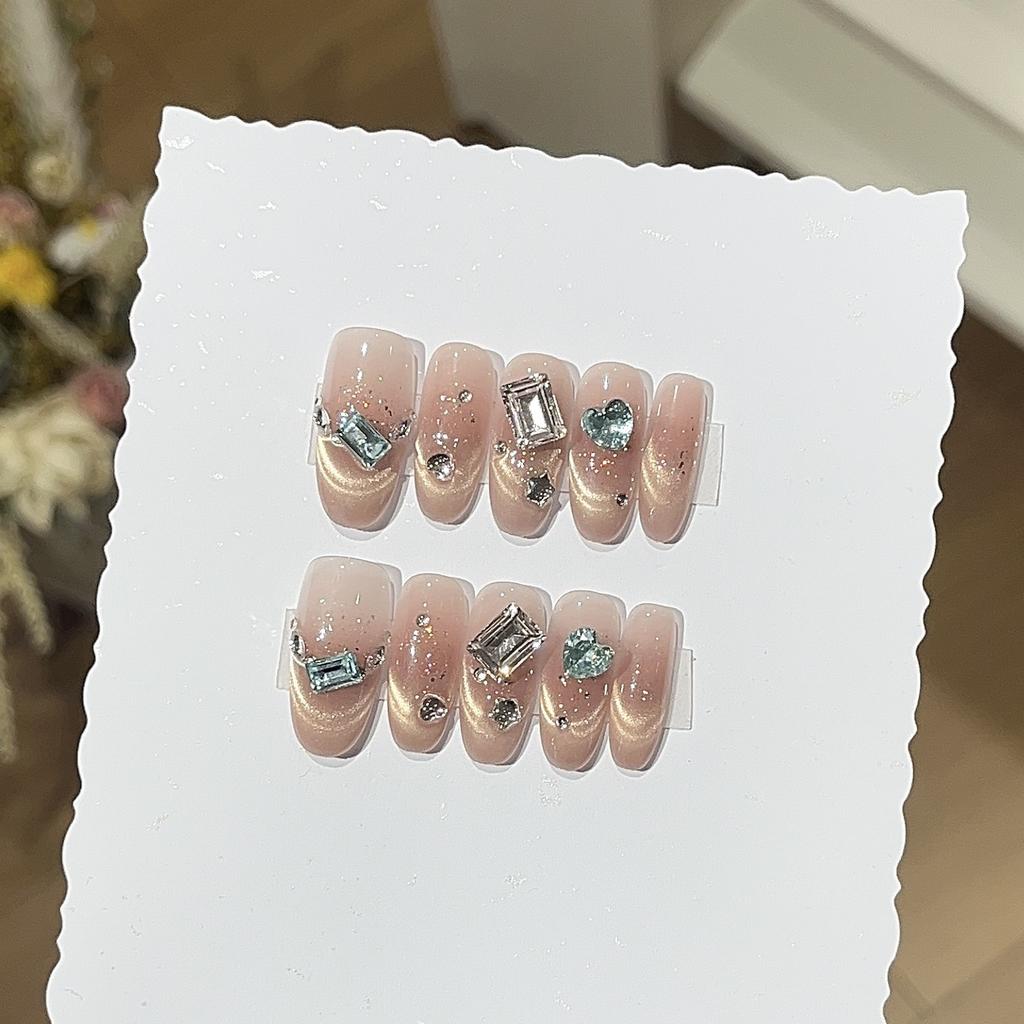 Magic Girl Oxygen Sense Thin Orange Tone Smile Cat Eye Girl Energy Sticker Wear Armor