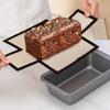 2pcs Reusable Bread Baking Mat Silicone Toast Mold Sheet Liner Household Toast Mold Baking Mat  Oven