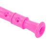 ABS Recorder Instrument 8 Hole Soprano Recorders for Kindergartens Elementary SchoolsRose Red