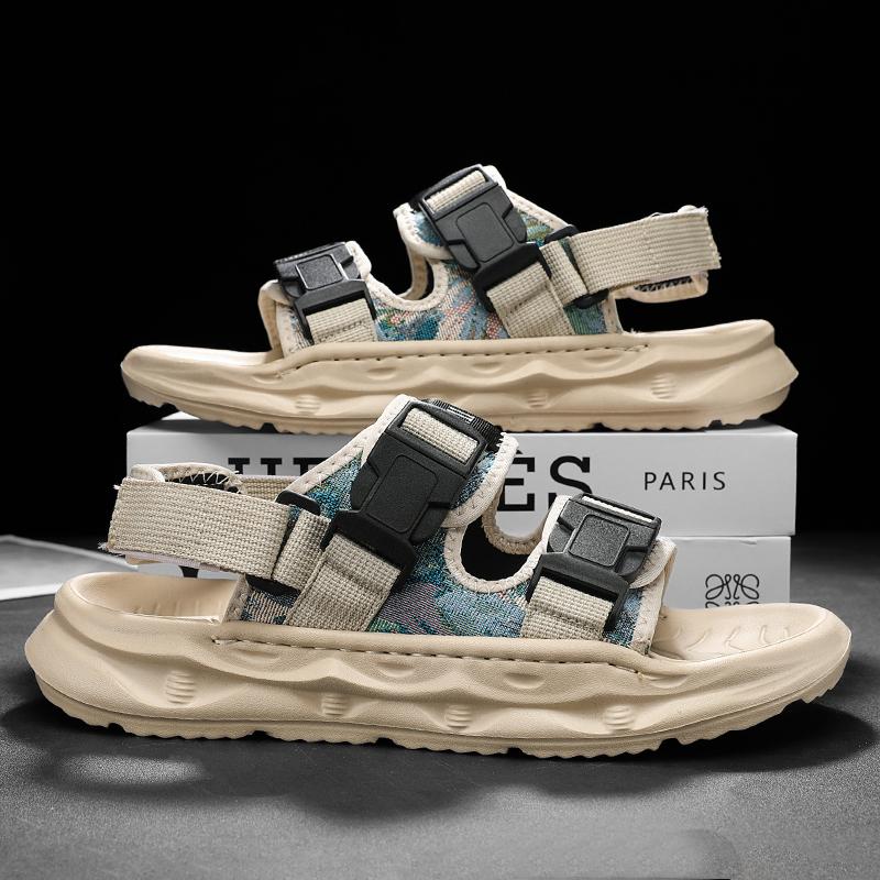 Fashion CYYTL Summer Mens Slippers Outdoor Shoes Casual Beach Sandals Walking Slides Comfort Luxury Designer Leather Lightweight Fashion