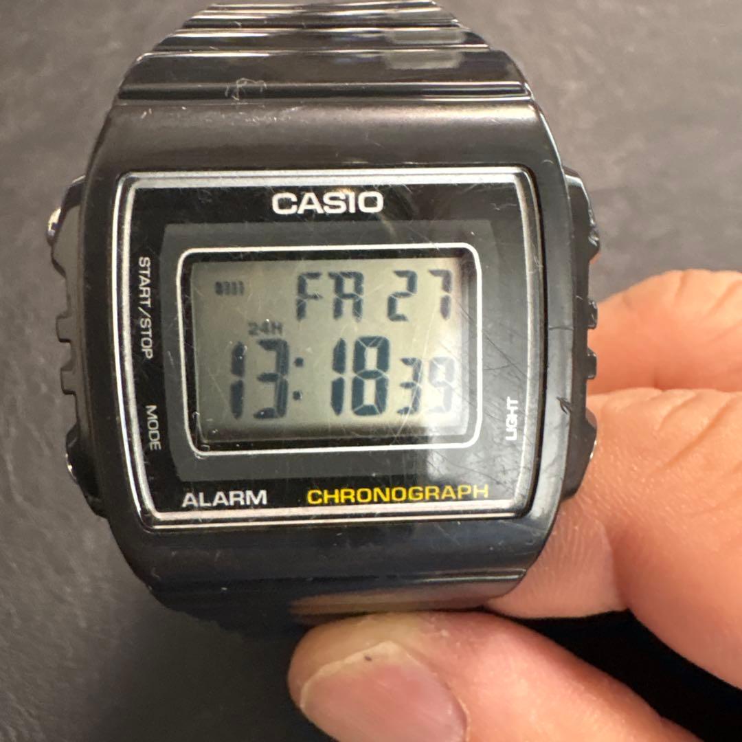 Used CASIO digital watch ALARM CHRONOGRAPH