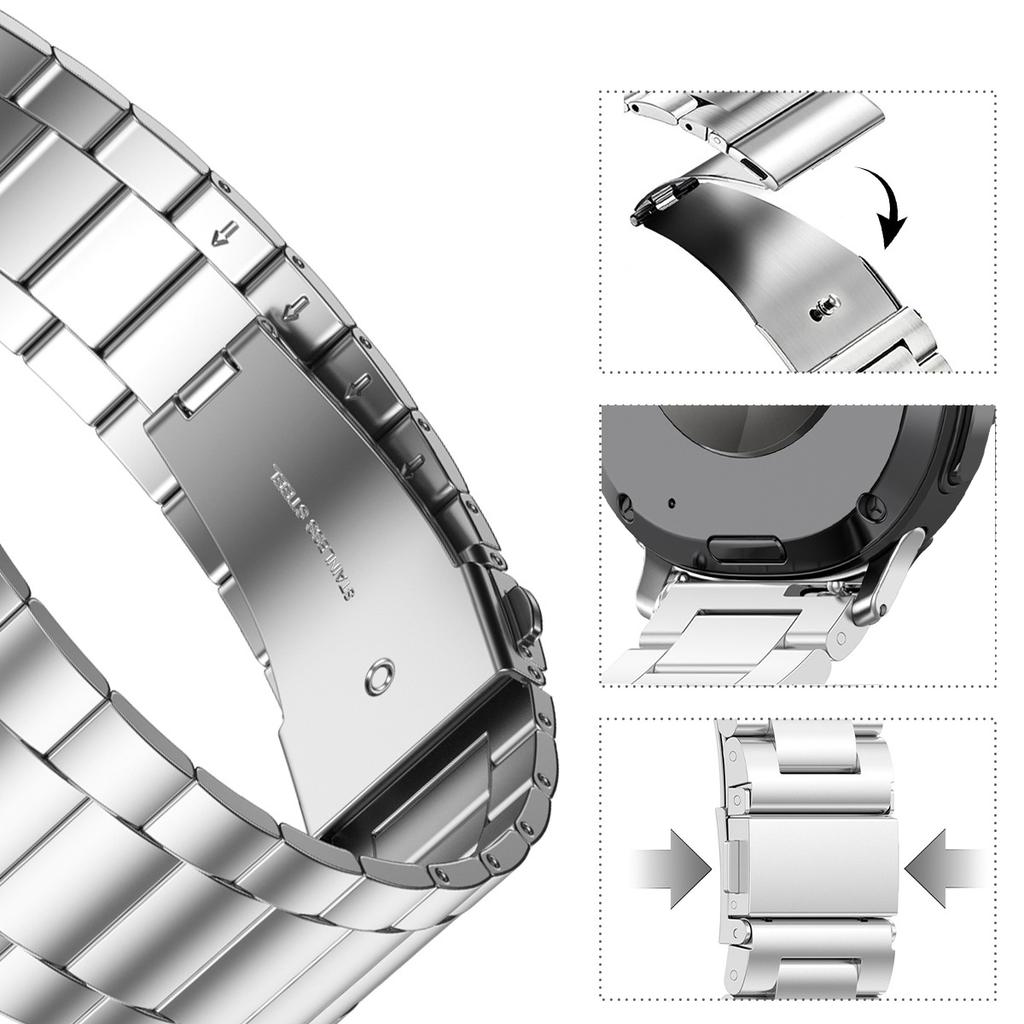 Stainless Steel Strap For Samsung Galaxy 8/8 classic Metal Bracelet Luxury Bussiness Band For Samsung Galaxy ultra 2 Accessories