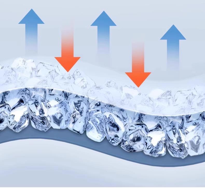 Breathable Cooling Gel Seat Cushion for Office Chair & Car - Ideal for Long Sitting