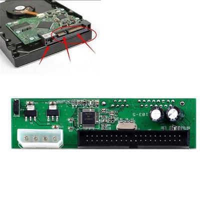 7+15Pin 2.5 Sata Samica na 3.5 Palcový IDE Sata na IDE Adaptér Konvertor Samec 40 Pinový Port Pre ATA 133 100 HDD CD DVD Sériový