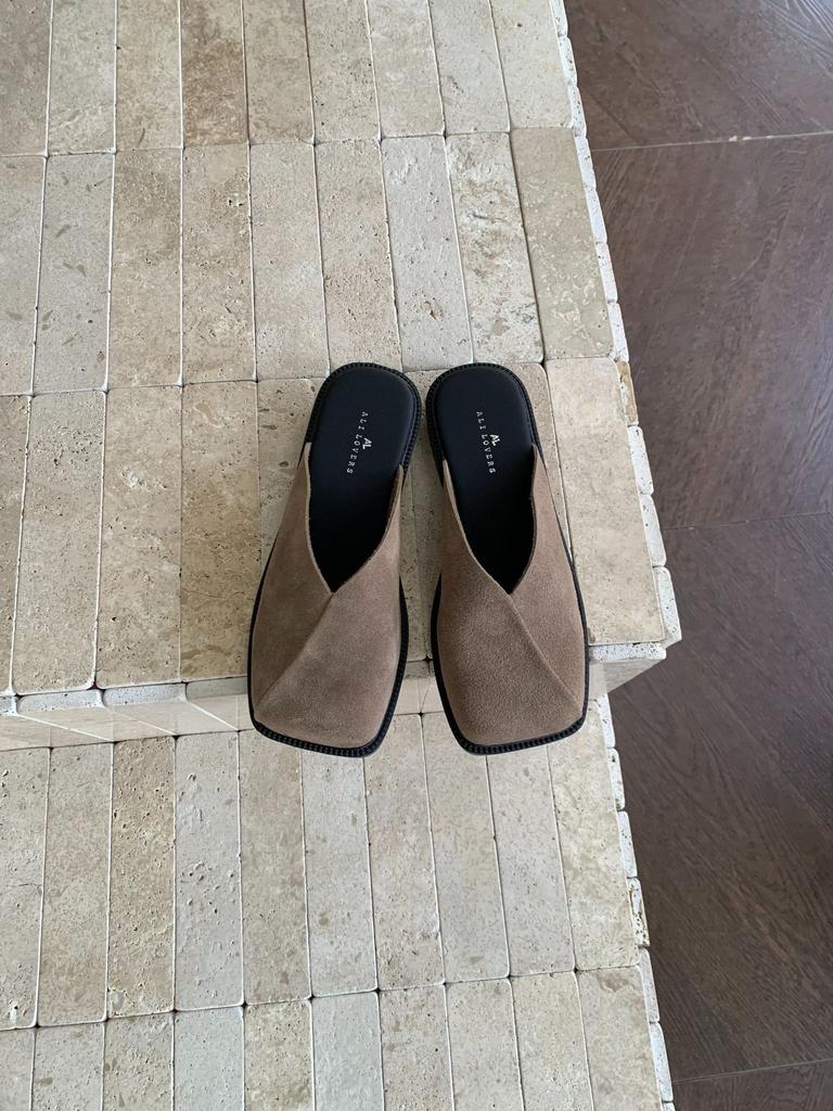 Baotou half slippers women's outer shoes spring and summer 2025 new lazy slippers soft-soled muller shoes