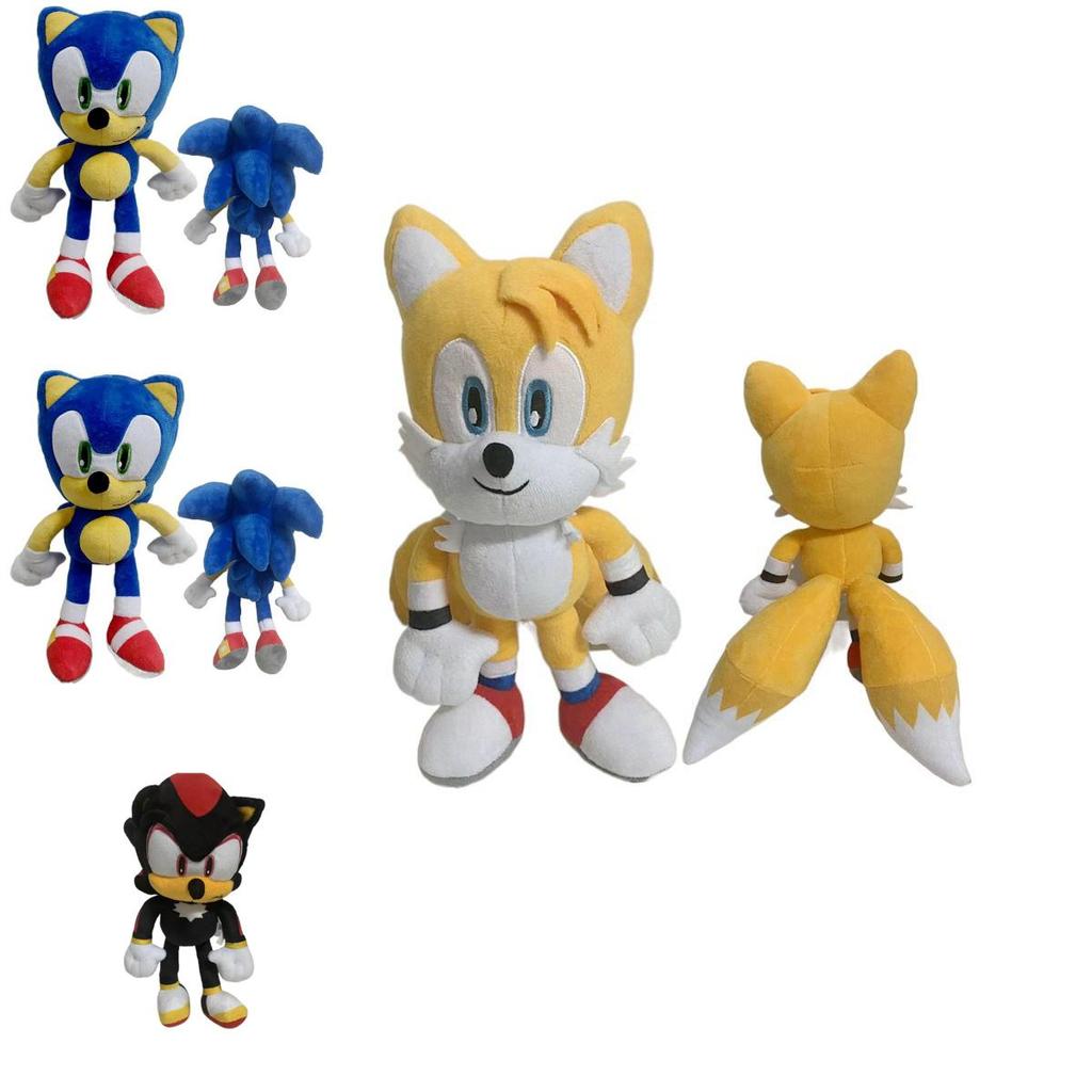 Peluche Cartoon di Sonic Perfetti Per Leggere Guardare la TV e Studiare