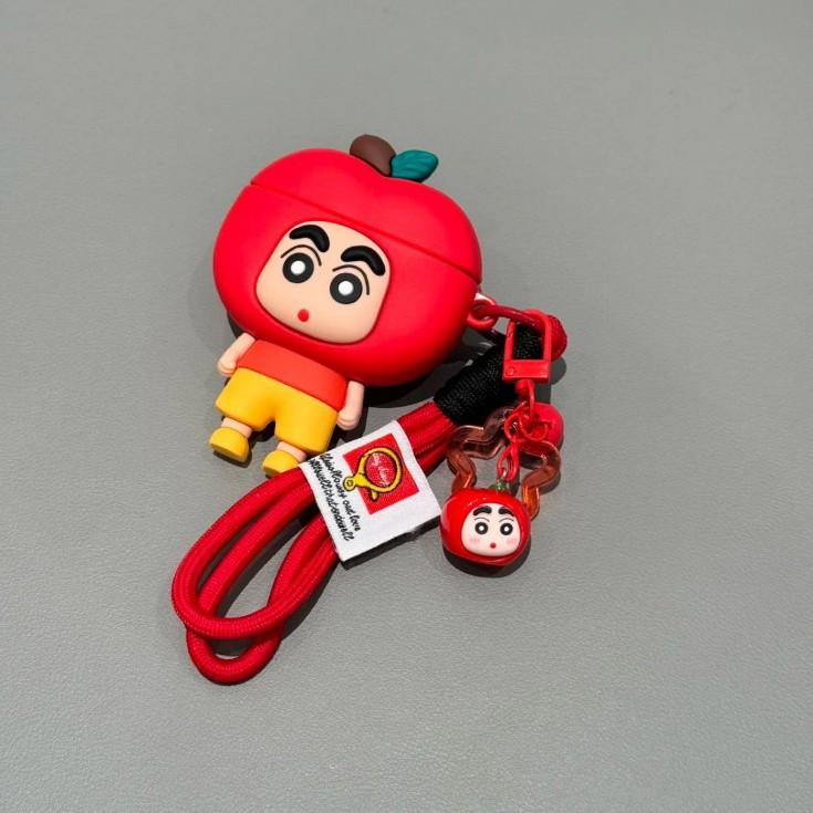 Cute red apple small new AirPods pro1 apple bluetooth headset case 1/1 generation cartoon case for