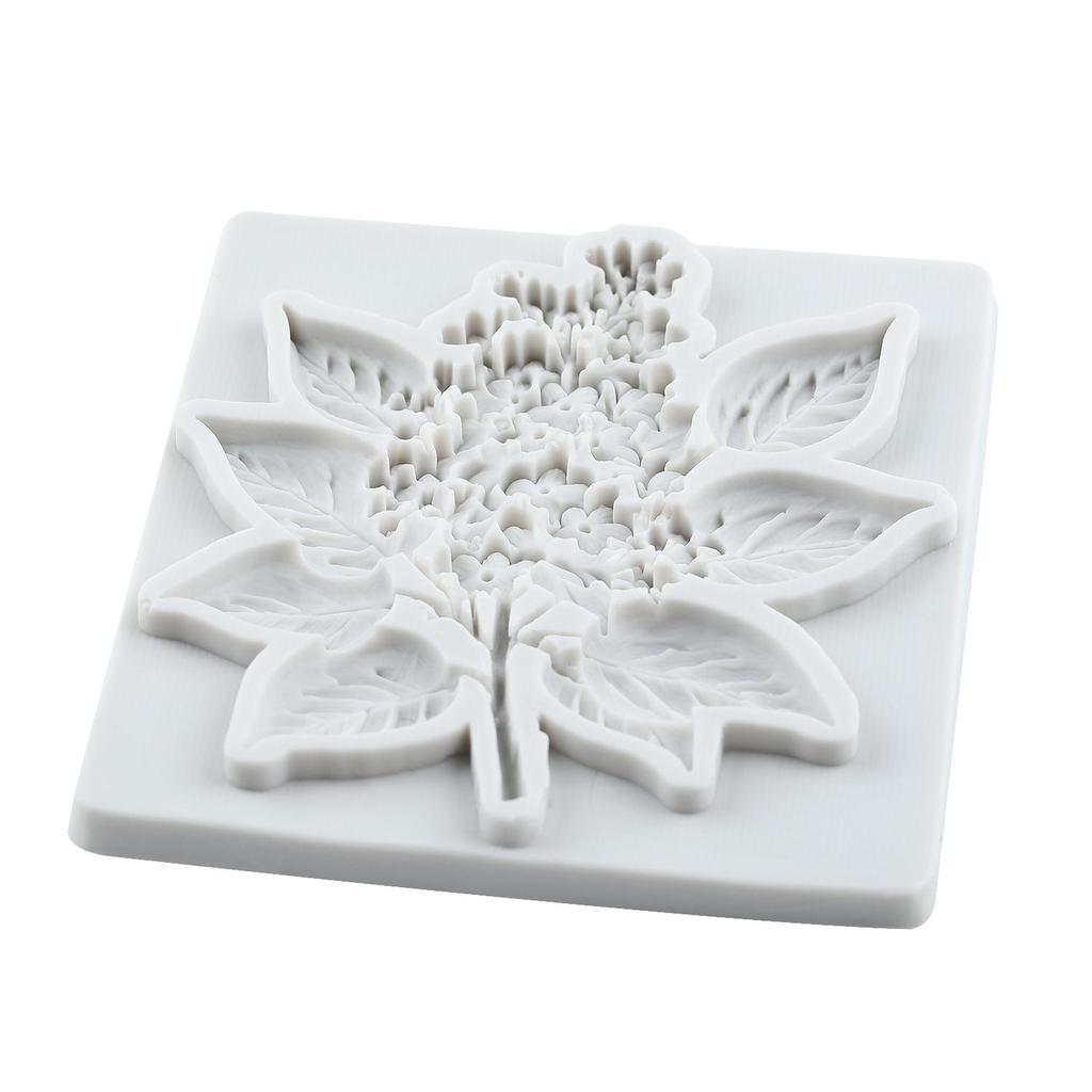 Flower Silicone Molds Leaf Fondant Mold Cake Decorating Tools Cupcake Topper Candy Chocolate Gumpaste Mold