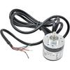 Aideepen 600P/R Rotary Encoder, AB 2 Phase Incremental Rotary Encoder 6mm Shaft 5V-24V Wide Voltage