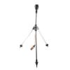 Tripod Sprinkler Automatic 360 Degree Rotating Irrigation Nozzle Agriculture Yard Garden Lawn