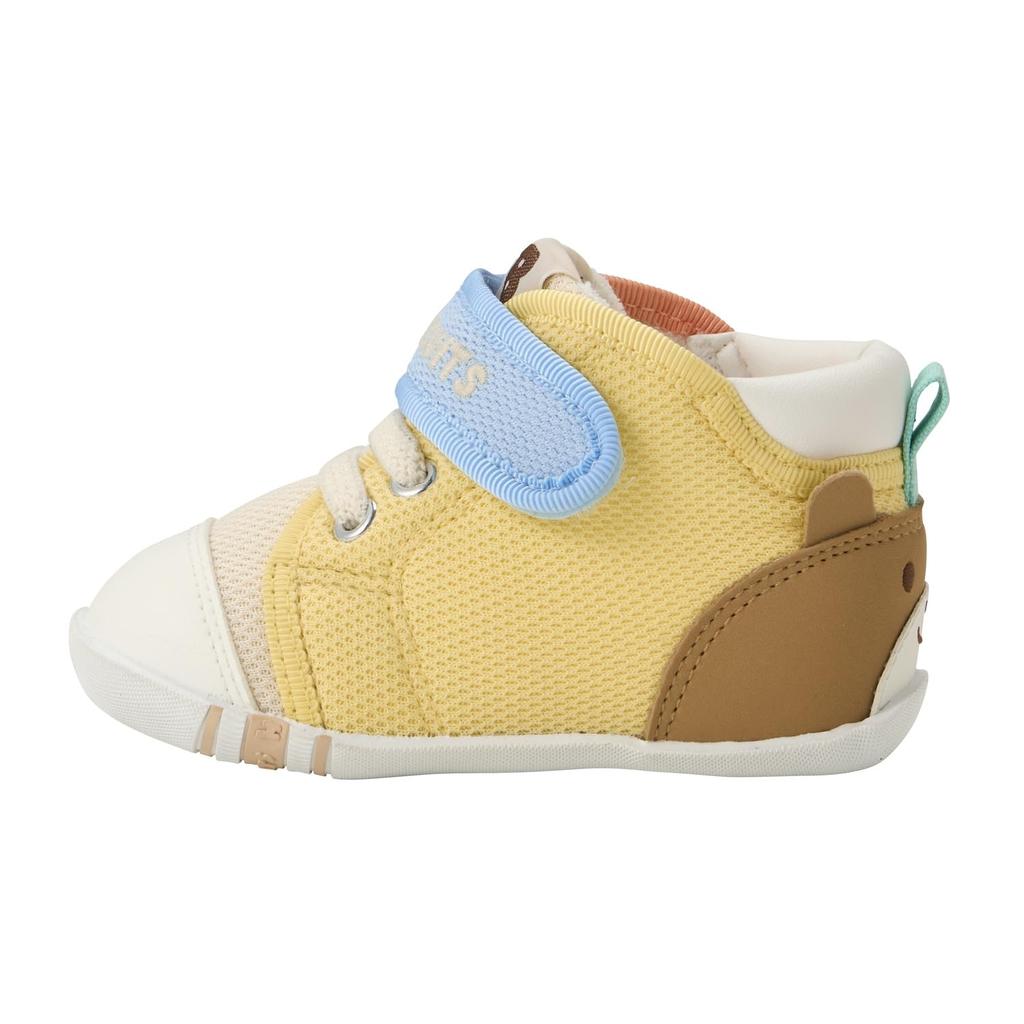MIKIHOUSE HOT BISCUITS Babyschuhe für Jungen und Mädchen, Kinder, Gelb, 13 cm, 73-9310-494
