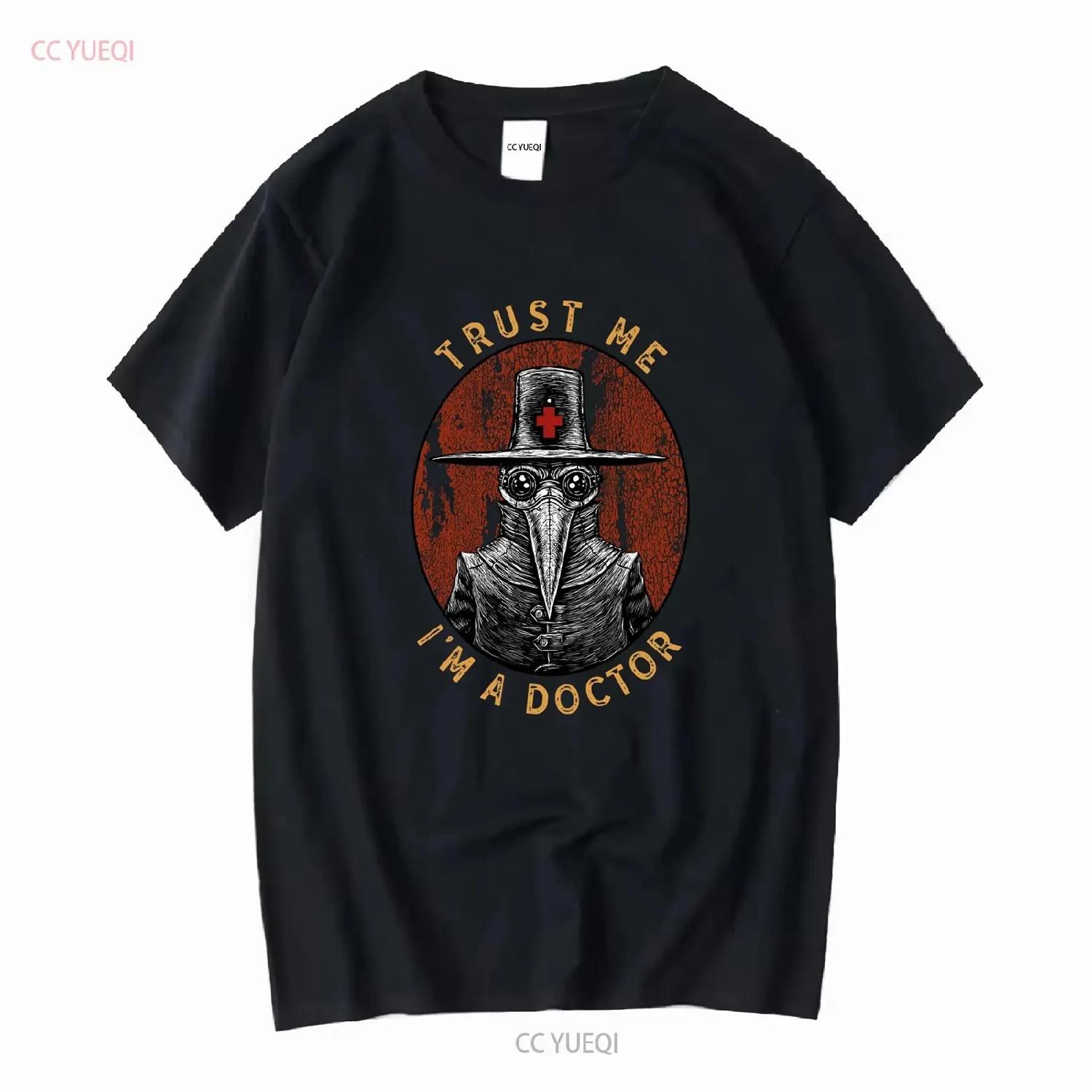 Humor Trust Me I m A Doctor T Shirt Men Cotton Funny Harajuku Short Slee long or sleeves vintage Washed Unisex Stretched XXXXXL разноцветный