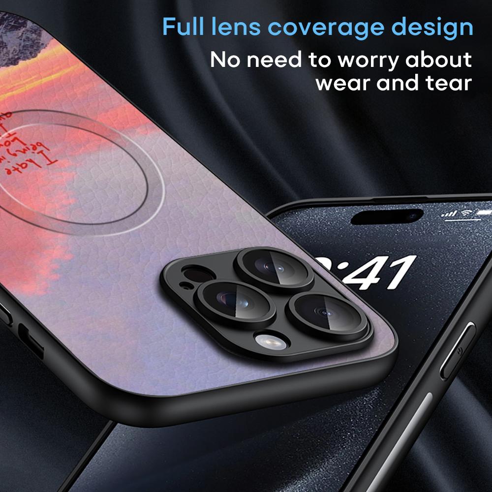 Rap K-kan-YE W-WE-ST Man Hot Phone Case For iPhone 17 16 15 14 13 12 11 Plus Pro Max  High-end Luxury Magsafe Sheepskin