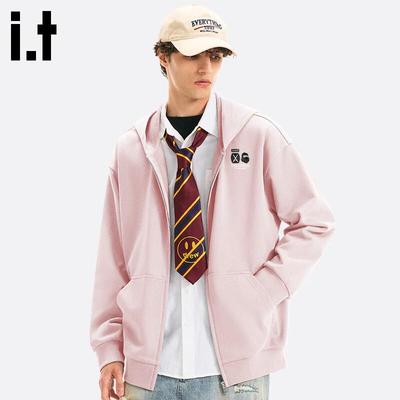 Fingercroxx IT Herren Schweres Kapuzen-Cardigan-Sweatshirt