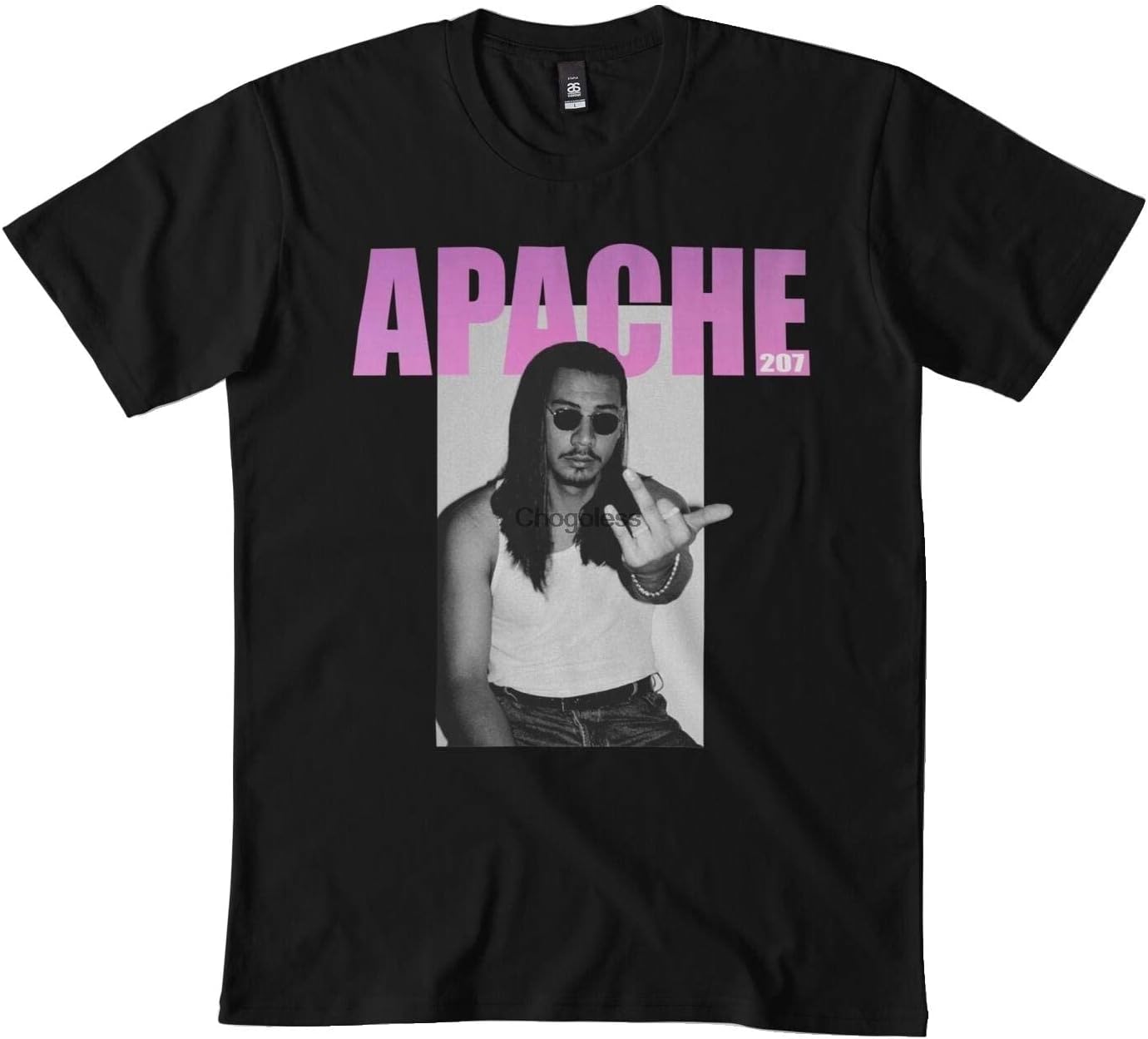 Apache 207 t-Shirt 7DMN Black 3XL чёрный