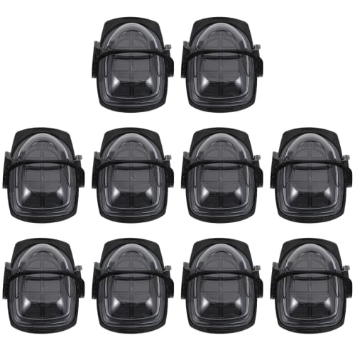 VORCOOL 10-Piece Takeout Container Set, Disposable Roast Chicken/Duck Containers with Handles, Lunch Boxes, Food Packs, Eco-Friendly and Stylish Bento