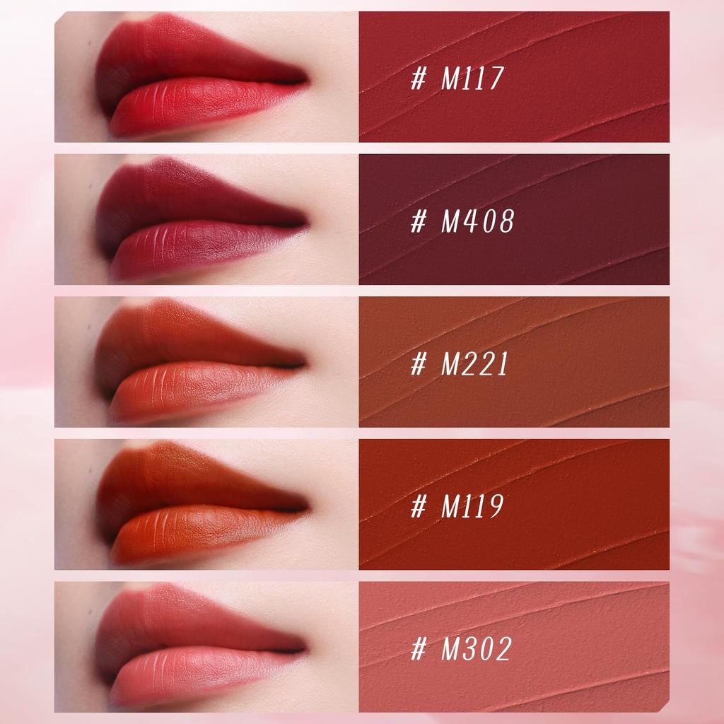 FLORASIS Flower Morning Moonlight Geformt Hoch Chinesische Kosmetik Kirsche [Offiziell] Lippenstift, Matt, Glänzend, Geschmeidig, Feuchtigkeitsspendend, Langanhaltend,
