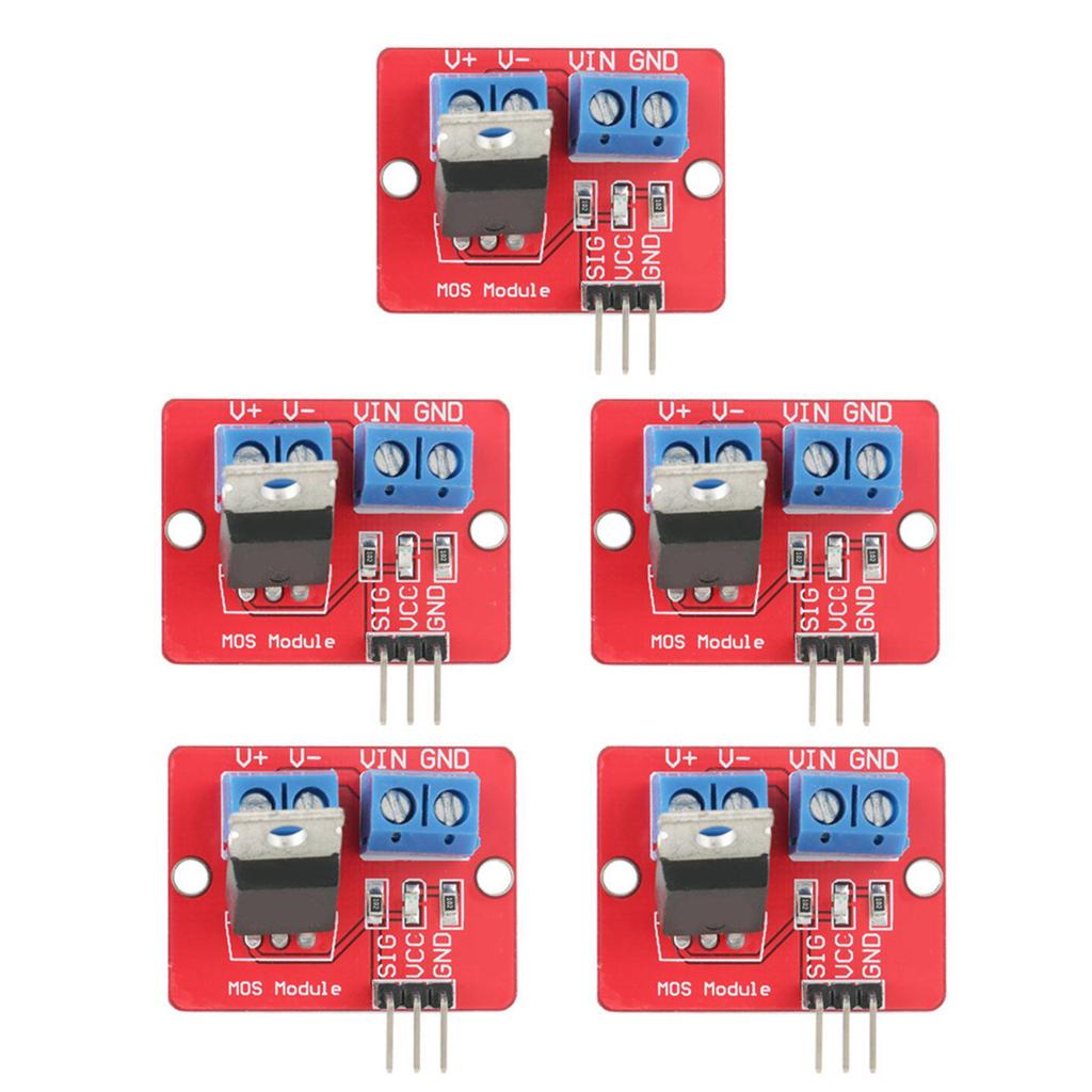 5pcs 3.3V5V MOSFET Driver Modules PWM Output Driving Boards Output 0?24V