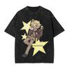 Vintage Washed Tshirt Hetalia Axis Power  Cotton Tshirts  Fashion Tee Shirt For Man Summer Y2k Fun Design Top Tees