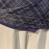Maxza Glen Check Sheer Mock Neck T shirT zf05qT600na