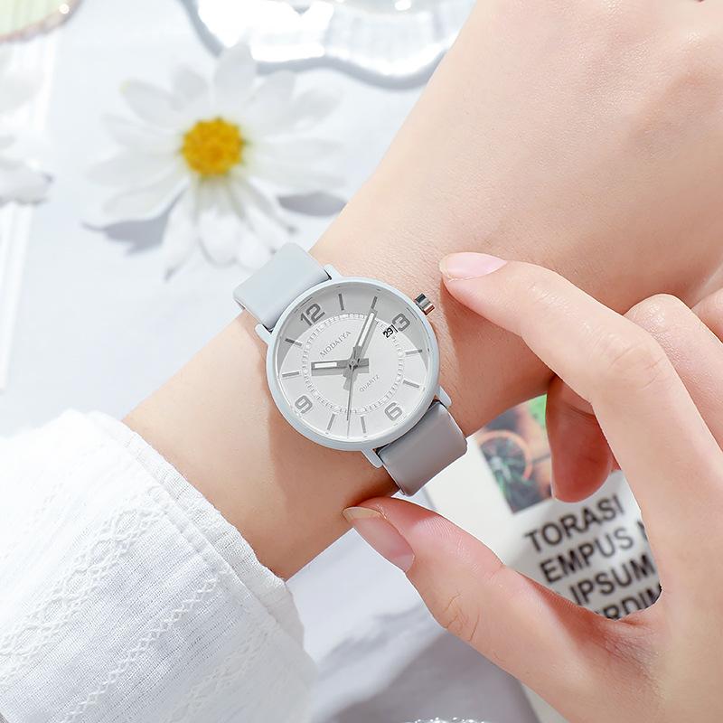 Hochwertige Jelly Leuchtende Uhr Studentin Einfach Und Modisch Silikon Kinder Mittelschule Quarz Uhr