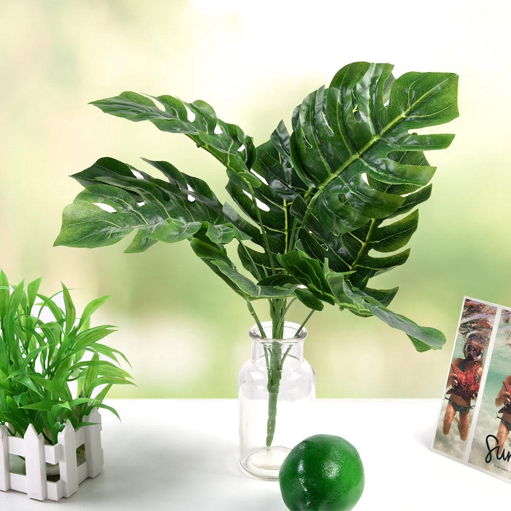 Artificial Plant Flower Fake Foliage for Home Living Room Decoration Garden Decor