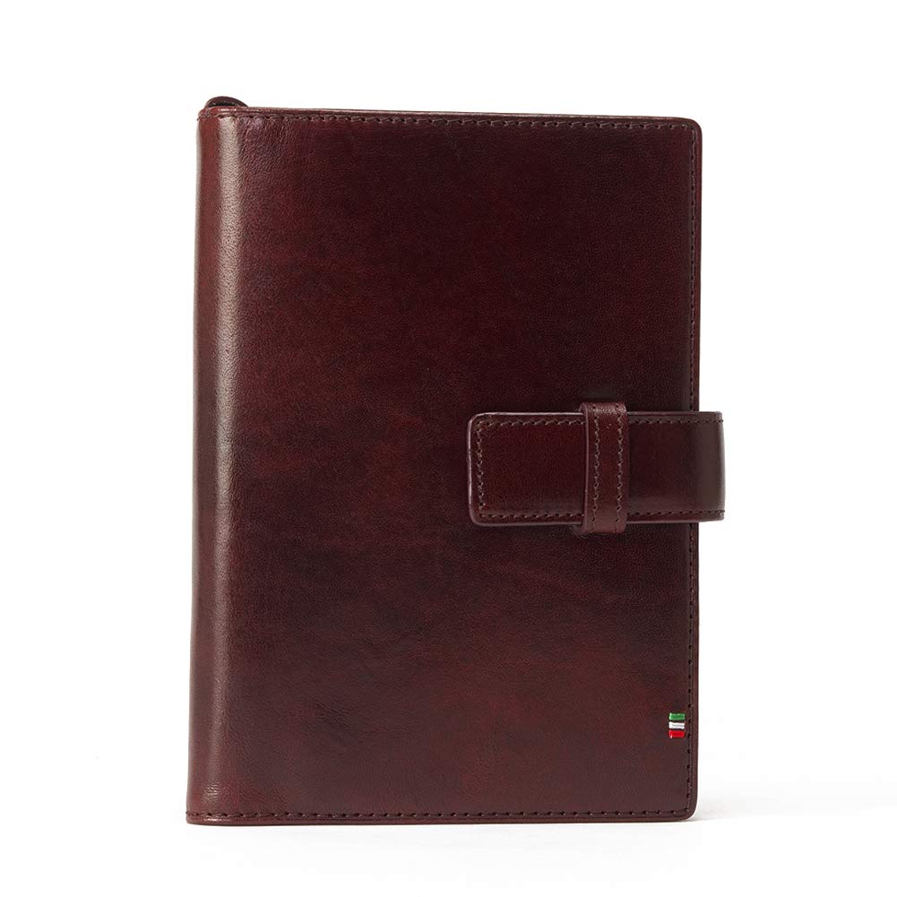

Planner notebook Italian leather [Golbe] cover, cover, (burgundy, A6)