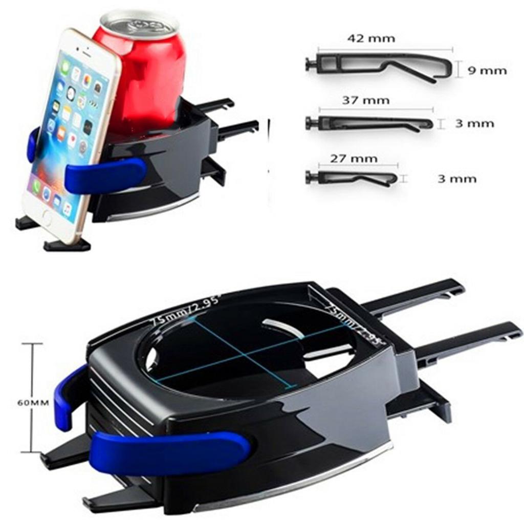 Universal Car Air Vent Mount Cup Holder Drink Bottle Bracket Stand Phone Holder