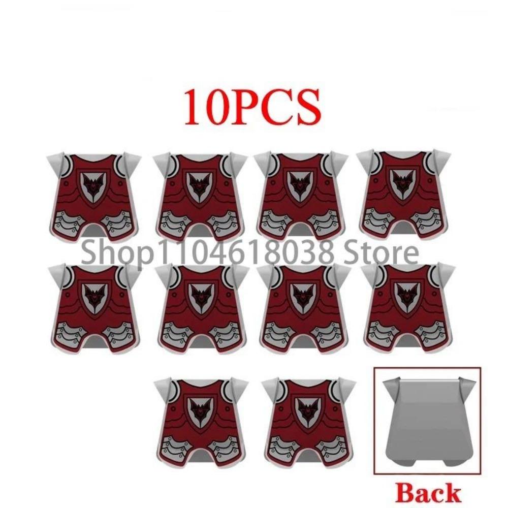 Zielony Smok Rycerze Kruk Tarcza Figurki Akcji MOC Średniowieczni Starożytni Rycerze Scena Klocki Kreatywne Zabawki dla Dzieci