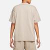 Nike Solid Color Crew Neck Pullover Short Sleeve T-Shirt Men Tops Beige CV0559-245