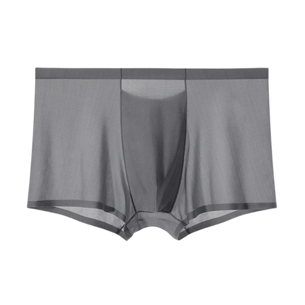 Men Briefs Breathable Microfiber Trunks Soft Stretch Underwear Seamless Lightweight Fabric Comfort Fit