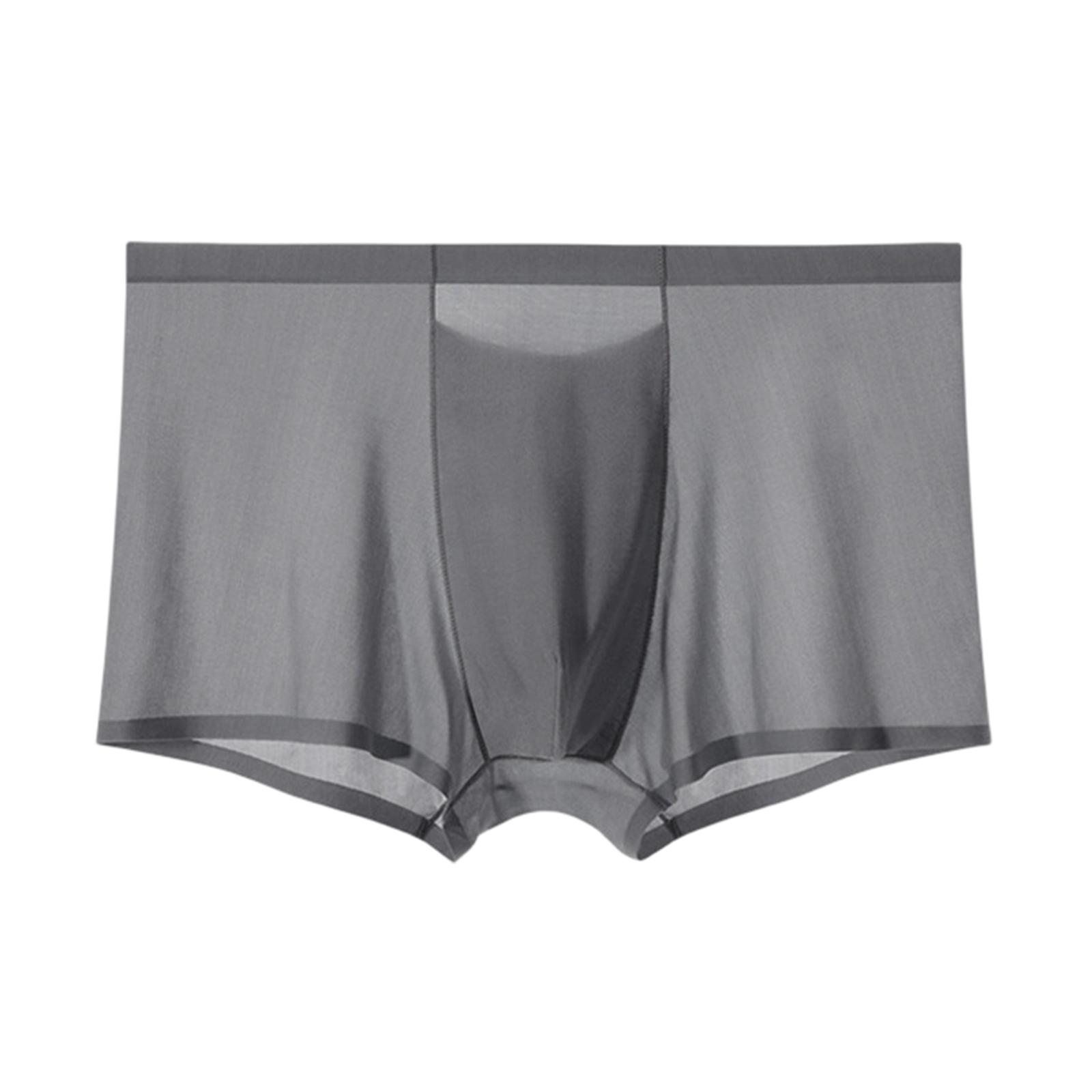 

Men s Lightweight And Breathable Boxer Shorts, Comfortable And Bare Four Cornered Shorts XL