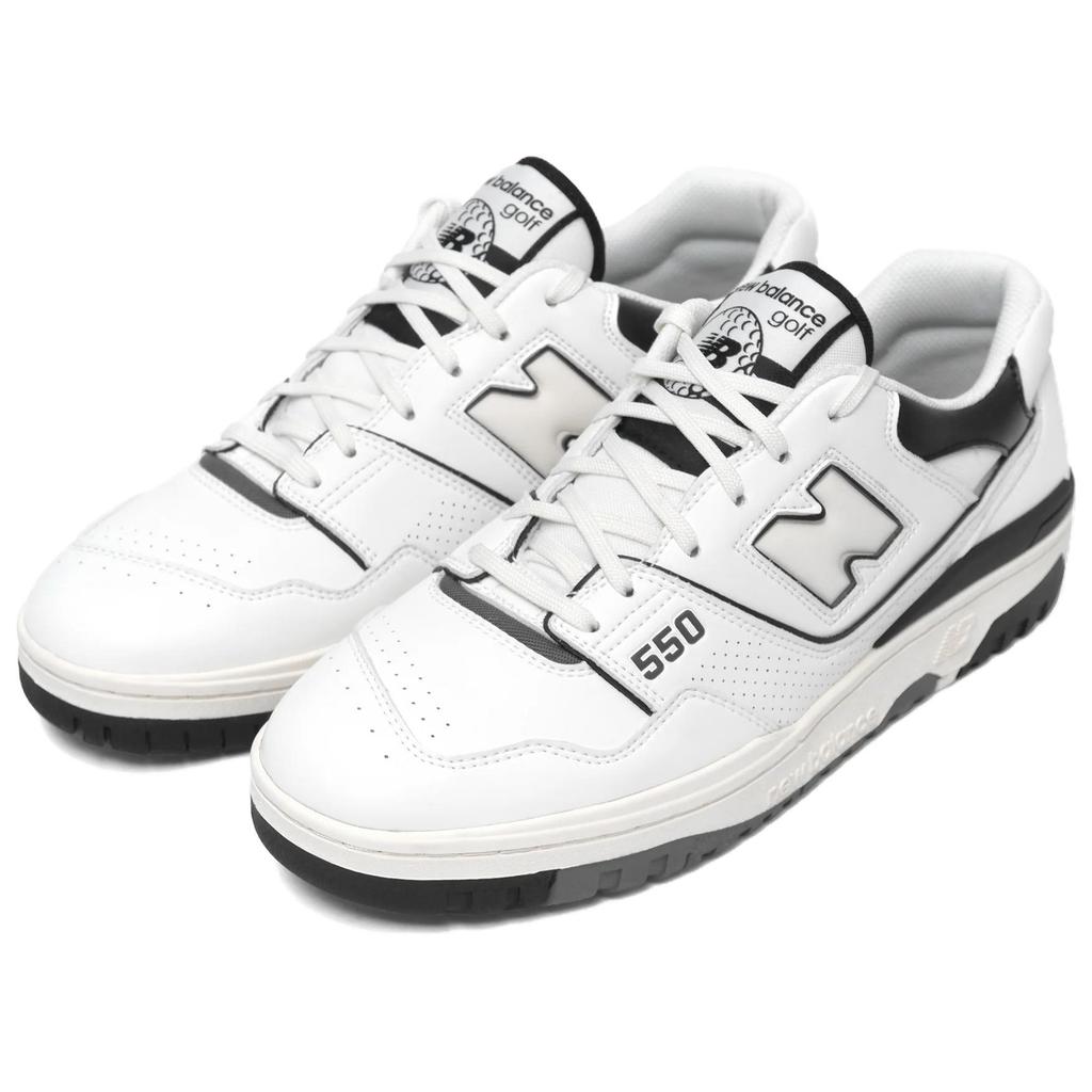 New Balance 550 Golf SL White Black Unisex Sneakers MG550WK