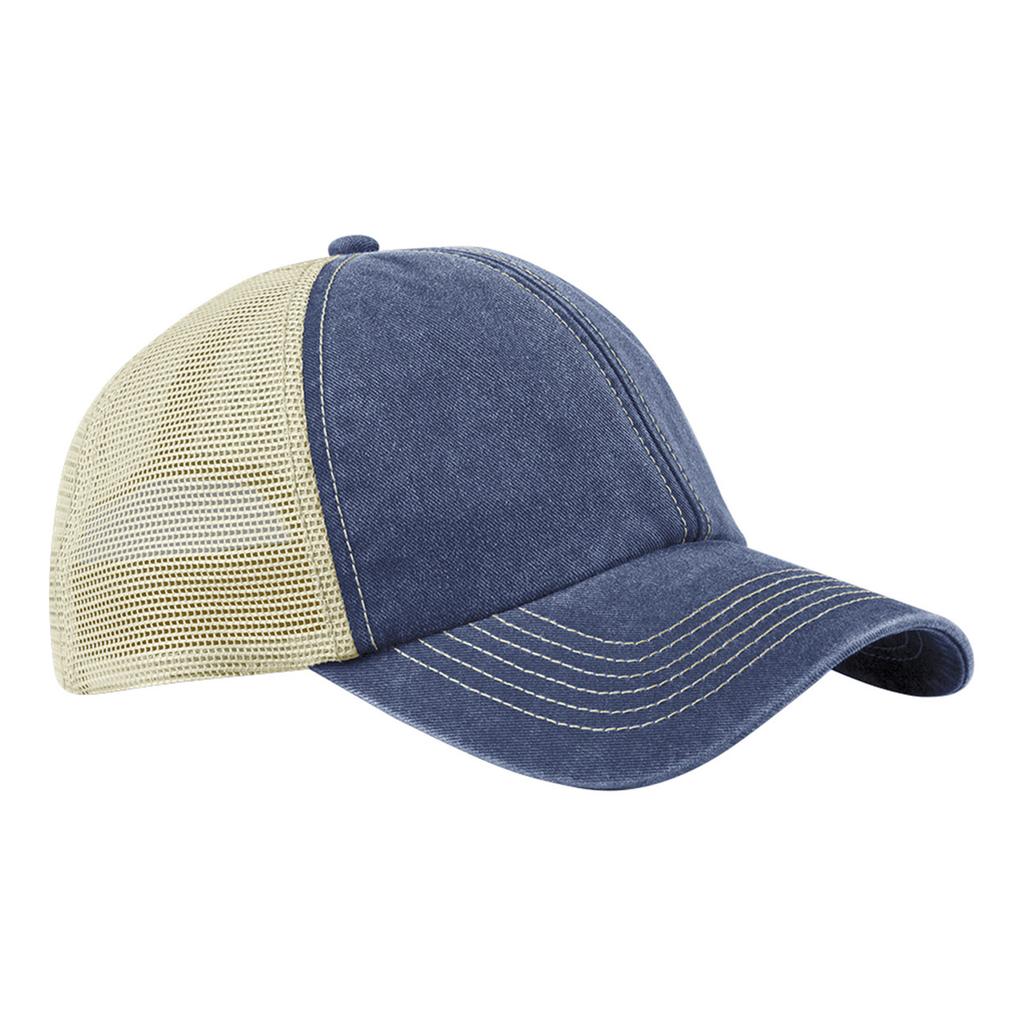 Beechfield Vintage 6 Panel Trucker Cap