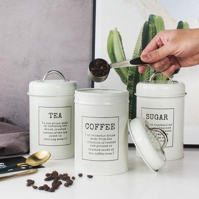 European-Style Sealed Can for Milk Powder, Coffee, Tea, Candy, or Mask Powder with Sealing Ring – Ideal for Model Room Shooting.