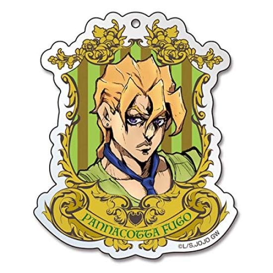 

Bizarre Adventure Golden Wind Emblem Акриловый брелок Panna Cotta Fugo JoJo s (6)