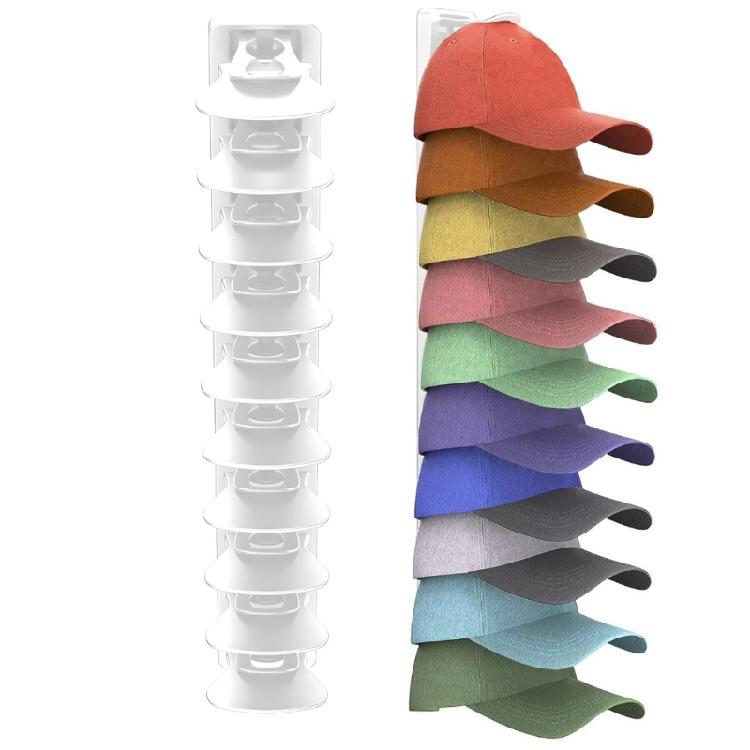 

Stylish Wall Mount Hat Storage With Curved Design For Home Or Shop Use 1