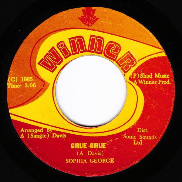 

7inch Record SOPHIA GEORGE / WINNER ALL STARS - Girlie Girlie / Girl Rush NONE Winner 1985 Jamaica Reggae, Ska & Dub Used