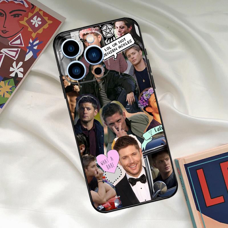 Supernatural Jensen Ackles Phone Case For iPhone 16 14 13 12 11 15 17 Pro Max 15 16 Plus 13 Mini 16e 17 Air Funda Cover