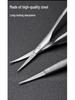 Stainless Steel Russian Swallowtail Cuticle Nipper with Thin Curved Tip – Multifunctional Manicure Tool