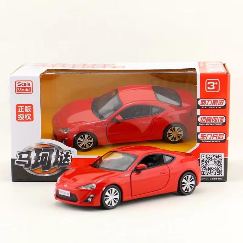1:36 Toyota GT 86 Alloy Sports Car Model Diecast Metal Track Racing Car Vehicles Model Simulation Miniature Scale Kids Toys Gift